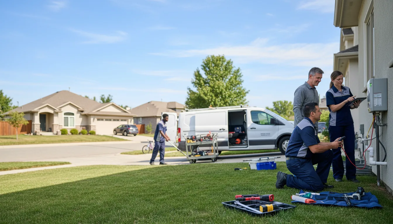 Tankless water heater service in Highmore, SD